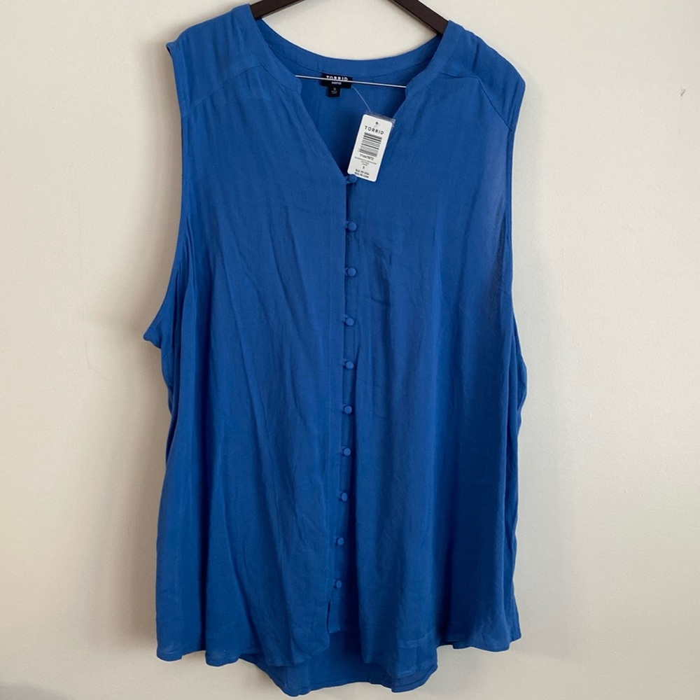 Blue New Torrid Top